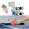 Generico Allenatore di ping pong, macchina for servire ping pong ricaricabile