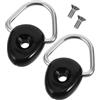 PERSELOSO Kit D-Rings per Kayak e Canoa con Viti, 2 Pezzi in Acciaio Inox