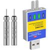 VlHpnpe Batteria Ricaricabile per Galleggiante da Pesca Doppia Ricarica USB Autonomia 40-60 Ore Accessori per la Pesca Notturna Design in plastica Batteria Ricaricabile per Galleggiante