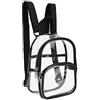 blloocod Zaino Trasparente Piccolo 2 Pezzi Pvc