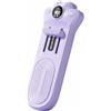 Wswqop Foot Exercise Allenatore Piede Attrezzo Dita Arco Contatore Digitale Slot Guida Centrale Barra Mobile Superficie Curva Presa in Polipropilene Adatto a, Viola Lavanda
