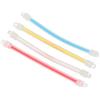 HUSHUI Antivibrazioni per Racchette da Tennis Lunghe 4 Pezzi, Ammortizzatori in Silicone Durevole per un Maggiore Comfort, 10,5 Cm, Riducono L'impatto e le Vibrazioni