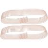 SWOOMEY 2 Pezzi Cinturini Elastici Rinforzati per Scarpe da Balletto Rosa, Fasce Invisibili in Gomma Elastica per Danza e Jazz, Comfort Prolungato