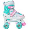 RAVEN Pattini a rotelle Roller Skates per bambini ragazze OPZIONALE 2in1 con Pattini da ghiaccio regolabili (Lia Mint senza pattini, 27-30 (16,5cm-18,5cm))