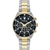 Breil Tribe Orologio Uomo Breil Tribe Acciaio Overhand Cronografo EW0720 Argento / Oro