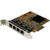 Startech.Com Scheda di rete Pci Express a 4 porte Gigabit (1000Base-TX) ST1000SPEX43