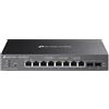 Tp Link Switch di rete 10 porte OMADA Multi Smart PoE+ Black SG2210XMP M2 2,5GBASE-T
