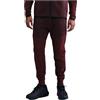 Nike Tech HV0959-619 - Pantaloni da Jogging in Pile da Uomo, Colore: Rosso/Burgundy Crush/Nero, Taglia XS