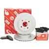 MASTER-SPORT Set Di Dischi Disco Freno Assale anteriore 246 ventilato - Pastiglia Freno Compatibilità con DAIHATSU SIRION M3, SUBARU JUSTY IV