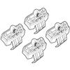 Lampa Nordrive N21207 207 Attacchi Kit su Misura per Mazda CX-5 06/17>02/19/Mazda CX-5 03/19>, Confezioni da 4