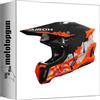 MOTOTOPGUN airoh casco off-road per moto twist 3 tw3d35 dirt matto taglia xxl mototopgun ai53a13tw3dmc