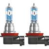 OSRAM NIGHT BREAKER LASER H8, +150% di luce in , lampada alogena per fari, 64212NL-HCB, 12V, scatola doppia (2 lampade)