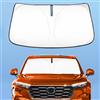 ZOIBV Parasole per parabrezza per Honda CR-V CRV 2023-2024, 4 strati parasole anteriore su misura CRV CR-V visiera parasole retrattile 240T blocca i raggi UV accessori per auto