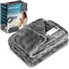 Cecotec Coperta elettrica 160 x 130 cm HeatComfort Noa (160 x 130). 115 W, 10 livelli di temperatura regolabili, controller LCD rimovibile, timer con spegnimento automatico, PTC+ tecnologia NTC