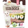 Flair Pet Flairpet Lettiera Igienica Vegetale Alla Soia Profumata Rosa Pesca 10lt 10 LT