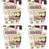 Flair Pet Flairpet Lettiera Igienica Vegetale Alla Soia Profumata Rosa Pesca 10lt x 4