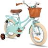STITCH MANCHI Bicicletta per bambini da 12 & 14 & 16 & 18 pollici con cestino e