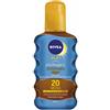 Nivea Protezione solare e abbronzatura Olio solare spray Spf20 200ml