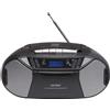 Denver Electronics Denver Stereo Boombox TDC-250 con radio Dab+/FM. Lettore di cassette. Lettore CD. Ingresso AUX
