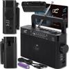 LTC Audio Sona Radio retrò portatile con Bluetooth/AM/FM / MP3 / USB/SD Batteria da 1200mAh Antenna telescopica (nero)