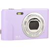 INF Fotocamera digitale 1080P 48 Megapixel zoom 16x Viola
