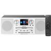 ECG B.BOLD 7200 Intero Bianco|Internetradio| FM | DAB+| BT |stereo| CD | MP3 | USB | microSD |