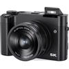INF Fotocamera digitale 5K, videocamera, 64MP, zoom 3x