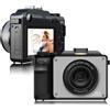 ZELURXX fotocamera digitale da 3,0 pollici, doppia, 48MP, video 4K, zoom 18x, anti-shake, audio 3D, fotocamera compatta, nero