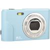 INF Fotocamera digitale 1080P 48 Megapixel zoom 16x Azzurro