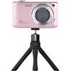Zelurxx Fotocamera digitale ZELURXX da 2,88 pollici HD, 58 megapixel, autofocus, zoom digitale 16x, filtri multipli, con treppiede, fotocamera per studenti, per principianti, rosa