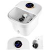 MalTec Bagno idromassaggio per piedi - Massaggio idrico ai piedi - Idromassaggio MalTec PRO-Hydro500W - 6 rulli massaggianti - Timer - Bianco - Touchscreen - LED