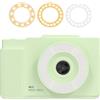 Zelurxx Fotocamera digitale ZELURXX, fotocamera flip, luce di riempimento a 3 colori, ideale per i selfie, regalo per ragazze, studenti e bambini, verde