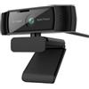 Nilox Webcam NXWCA2K12 2K Nero con Auto Focus e Connessione USB