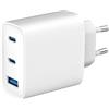 Spc 4342b Caricatore da parete Usb-a e Usb-c Taglia unica