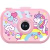 Avizar, fotocamera per bambini con treppiede Flexy ultra robusto, rosa