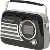 Madison Retro-Radio MADISON FREESOUND-VR40BK-DAB Bluetooth DAB FM schwarz