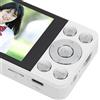 Gistuch fotocamera digitale 4k portatile 64MP 18x Zoom Auto Focus Anti Shake Selfie HD Video Vlogging Compatto Viaggio per Ragazzi Ragazza Bambini Bianco Bianco