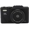 Gistuch fotocamera digitale 5k 75MP HD 18x zoom autofocus retro mirrorless con schermo da 3 pollici per la fotografia di viaggio nero