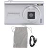 Gistuch Fotocamera digitale per fotografia 50 MP 1080p HD autofocus video multizoom mirrorless con schermo da 2,4 pollici in viaggio grigio argento