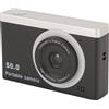 Gistuch Fotocamera digitale 40 MP 1080P schermo da 2,4 pollici zoom 8x anteriore posteriore doppio obiettivo compatta per studenti selfie in viaggio nero