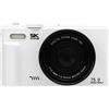 Gistuch 5K 75MP Fotocamera digitale WiFi 18X Zoom Selfie da viaggio con schermo ribaltabile da 3 pollici a 180 gradi Scheda di memoria da 32 GB Obiettivo grandangolare macro Luce LED Bianco