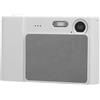 Gistuch Fotocamera digitale, schermo a colori IPS da 2,4 pollici, 1080P, 48 MP, luce di riempimento, anti-shake, ricaricabile, microfono con zoom 8x, portatile, compatta per la fotografia, senza scheda di memoria piccola