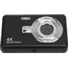 Gistuch fotocamera digitale da 2,4 pollici, anti-shake, zoom 16x, 50 MP, foto, video 4K con luce di riempimento, per principianti, regalo di Natale, senza scheda di memoria