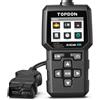 Topdon Strumento diagnostico OBD2, strumento diagnostico per auto TOPDON AL400, conformità I/M, 10 modalità OBD2, spia motore, test antinquinamento, per auto UE prodotte a partire dal 2000