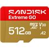 SANDISK Card Extreme MicroSD UHS-I 512GB 240MB/s
