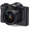 ZELURXX Fotocamera digitale da 48 MP, 4K, WiFi, zoom 18x, reflex compatta per principianti, video UHD, sensore CMOS, obiettivo da 58 mm, stabilizzazione ottica dell'immagine
