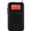 OEM Radio digitale AM/FM portatile con stereo a 2 bande e display LCD - Cuffie incluse