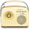 OEM Radio compatta - A transistor - Alimentata a batterie - Design classico