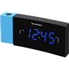 OEM Set radio digitale nero e blu con display a LED e funzione FM