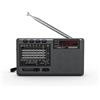 OEM Radio a transistor portatile AM FM SW a batteria, stile retrò, con supporto per scheda TF, USB e Bluetooth, lettore MP3, batteria a lunga durata, peso leggero